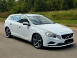 VOLVO V60 R-DESIGN D3 2012 – SPORTY ESTATE, FULL LOGBOOK, 2 KEYS >>--NO VAT ON HAMMER--<<