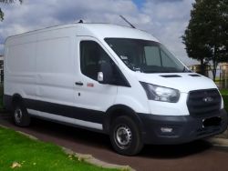 2020/70 FORD TRANSIT LWB L3H2 PANEL VAN A/C, NAV, **SPARES OR REPAIRS**
