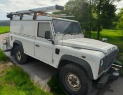 2008 LAND ROVER DEFENDER 110 UTILITY WITH WINCH