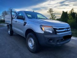 2013 FORD RANGER 2.2 TDCI 150 XL DOUBLE CAB TIPPER >>--NO VAT ON HAMMER--<<