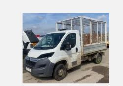 2017 CITROEN RELAY 2.0 HDI 130 CAGE TIPPER - NON-RUNNER (ENGINE & GEARBOX MISSING)