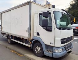 2014 DAF 45/160 7.5 TON BOX TRUCK - EURO 6 ULEZ COMPLIANT