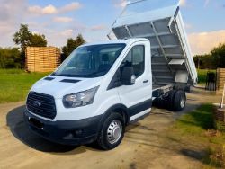 2018 FORD TRANSIT TIPPER SINGLE CAB 2.0 TDCI 130PS >>--NO VAT ON HAMMER--<<