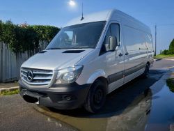 >>--NO VAT ON HAMMER--<< 2018 MERCEDES-BENZ SPRINTER BLUETEC 3.5T HIGH ROOF VAN LWB