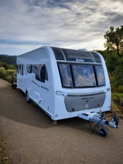 ELDDIS AFFINITY 554 - 4 BERTH TOURING CARAVAN | 2023 | LIKE NEW & FULLY EQUIPPED