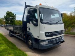 2013 DAF LF FLATBED TRUCK | 7.5 TON | MANUAL | 22FT BED | WELL-MAINTAINED AND READY FOR WORK