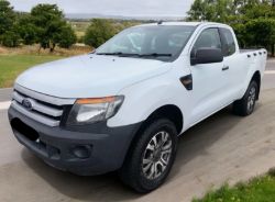 2013 FORD RANGER XL 2.2 TDCI EXTRA CAB PICK-UP TRUCK >>--NO VAT ON HAMMER--<<