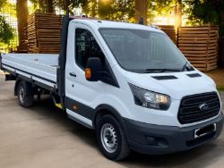 2018 FORD TRANSIT 2.0 350 EURO 6 LWB 14FT DROPSIDE PICKUP/FLATBED TRUCK >>--NO VAT ON HAMMER--<<