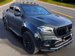 2019 MERCEDES-BENZ X-CLASS 350D POWER–MATT GREY, BLACK TRIM, QUAD TIP EXHAUST >NO VAT ON HAMMER<