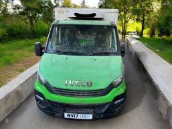 ** SPARES OR REPAIRS ** 2017 IVECO DAILY FRIDGE BOX - NON RUNNER