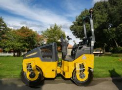 2021 BOMAG BW120 AD-5 TWIN DRUM ROLLER