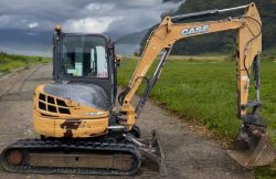 2015 CASE CX50B ZTS MINI EXCAVATOR / DIGGER