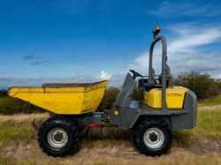 2015 WACKER NEUSON 3001 3 TONNE DUMPER – RELIABLE AND READY FOR WORK!