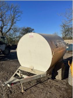 2021 DIESEL BOWSER - 2140 LITRE BUNDED FUEL TANK - SITE TOW