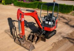 2012 KUBOTA KX015-4 1.5 TONNE EXCAVATOR