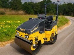 2021 BOMAG BW120 AD-5 TWIN DRUM ROLLER | 480 HOURS | KUBOTA ENGINE