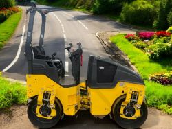 2021 BOMAG BW120 AD-5 TWIN DRUM ROLLER HOURS: 425