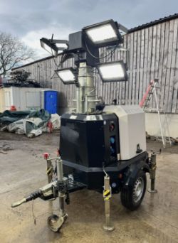 2017 GENERAC VT20 LIGHTING TOWER – LED LIGHTS, KUBOTA ENGINE