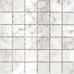 APPROX 300 SHEETS POLISHED CARRARA MOSAIC WALL & FLOOR TILES 30.5X30.5CM