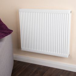 15 X NEW BOXED QUINN TYPE 21 DOUBLE PANEL RADIATORS 600 X 600MM