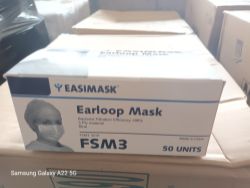 72000 X EASIMASK EARLOOP MASK BLUE