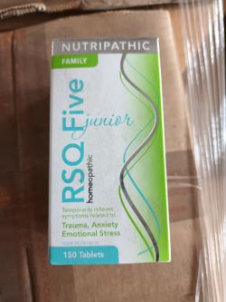 2240 X NUTRIPATHIC RSQ FIVE TRAUMA, ANXIETY, EMOTIONAL STRESS TABLETS