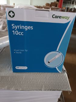 14,400 X CAREWAY 10 ML SYRINGES