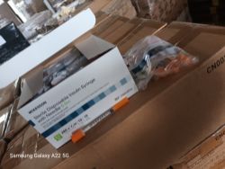 35000 X MCKESSON STERILE DISPOSABLE INSULIN SYRINGES WITH NEEDLE 0.5CC
