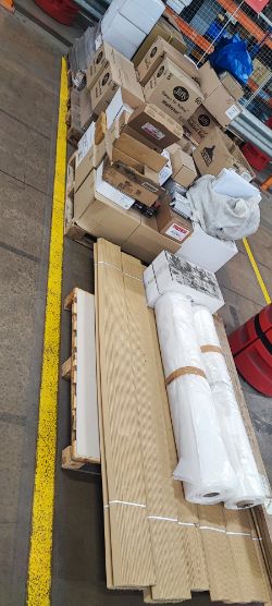 4 X PALLETS WITH 41 VARIOUS ITEMS - TOTAL RRP OVER £3K