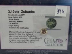 LOOSE STONE 3.10CT ZULTANITE