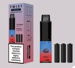 200 X HAPPY VIBES DISPOSABLE VAPES TWIST 3500 BLUEBERRY CHERRY CRANBERRY