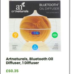76 X ART NATURALS BLUETOOTH OIL DIFFUSER RRP £4560