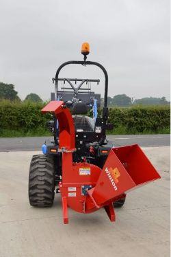 SOLIS S26 26HP COMPACT TRACTOR WITH WOODCHIPPER ** BRAND NEW **