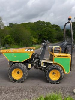 2016 JCB 1THT 1 TON HIGH TIP 4X4 DUMPER - KUBOTA DIESEL ENGINE