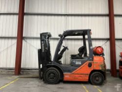 TOYOTA 02-8FGF25 LPG FORKLIFT - YEAR 2016