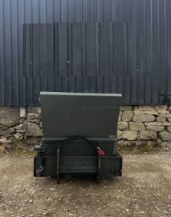 SAW DUST CUBICLE DISPENSER BUCKET – TRACTOR MOUNTED (UNUSED)