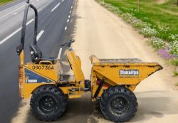 2014 THWAITES 1 TONNE HI-TIP 4X4 DUMPER
