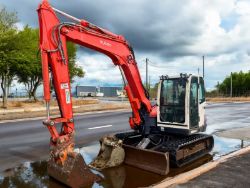 2013 KUBOTA KX080-3A 8 TONNE EXCAVATOR