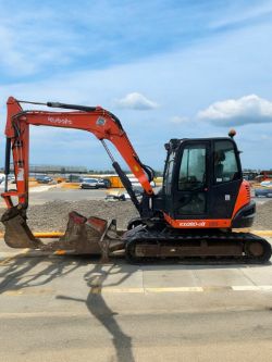 2017 KUBOTA KX080-4 8 TONNE EXCAVATOR
