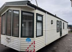 WILLERBY ASPEN 37FT X 12FT STATIC CARAVAN – 2 BEDROOMS, DG, GAS C/H, PANTILE ROOF