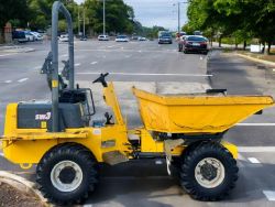2018 NC ENGINEERING SW3 3 TONNE SWIVEL TIP DUMPER