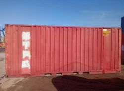 20 X 8 FT SECURE SHIPPING CONTAINER – CANTEEN/OFFICE