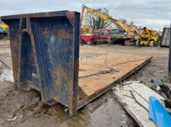 ROLL ON OFF HOOKLIFT HOOKLOADER FLAT PLATE MACHINERY CARRIER - VOLVO/SCANIA/GILES