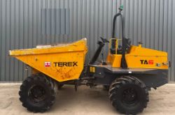 2016 TEREX TA6 6 TONNE STRAIGHT TIP DUMPER