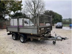 IFOR WILLIAMS TT126G 12X6FT TIPPER TRAILER >>--NO VAT ON HAMMER--<<