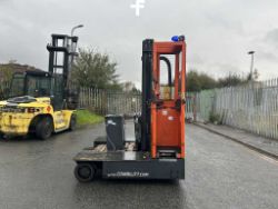 **(INCLUDES CHARGER)** COMBILIFT C2500ESL FOUR-WAY TRUCK