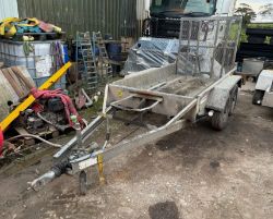 INDESPENSION TWIN AXLE PLANT TRAILER (8 X 4)