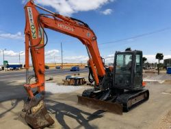 2018 HITACHI ZX85USB 8.5 TONNE EXCAVATOR