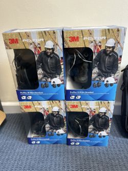 10X 3M PROTAC III SLIM HEADSET HELMET MOUNTED EARMUFFS