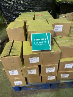 PALLET OF DENTINOX EYE WIPES